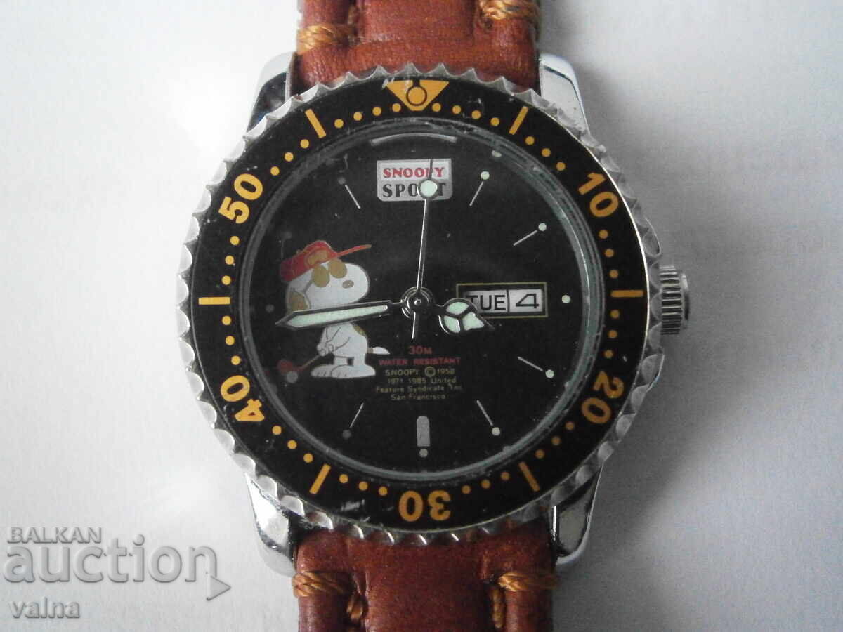 Snoopy Sports. quartz, Japan / de damă / de juniori, 45 lv