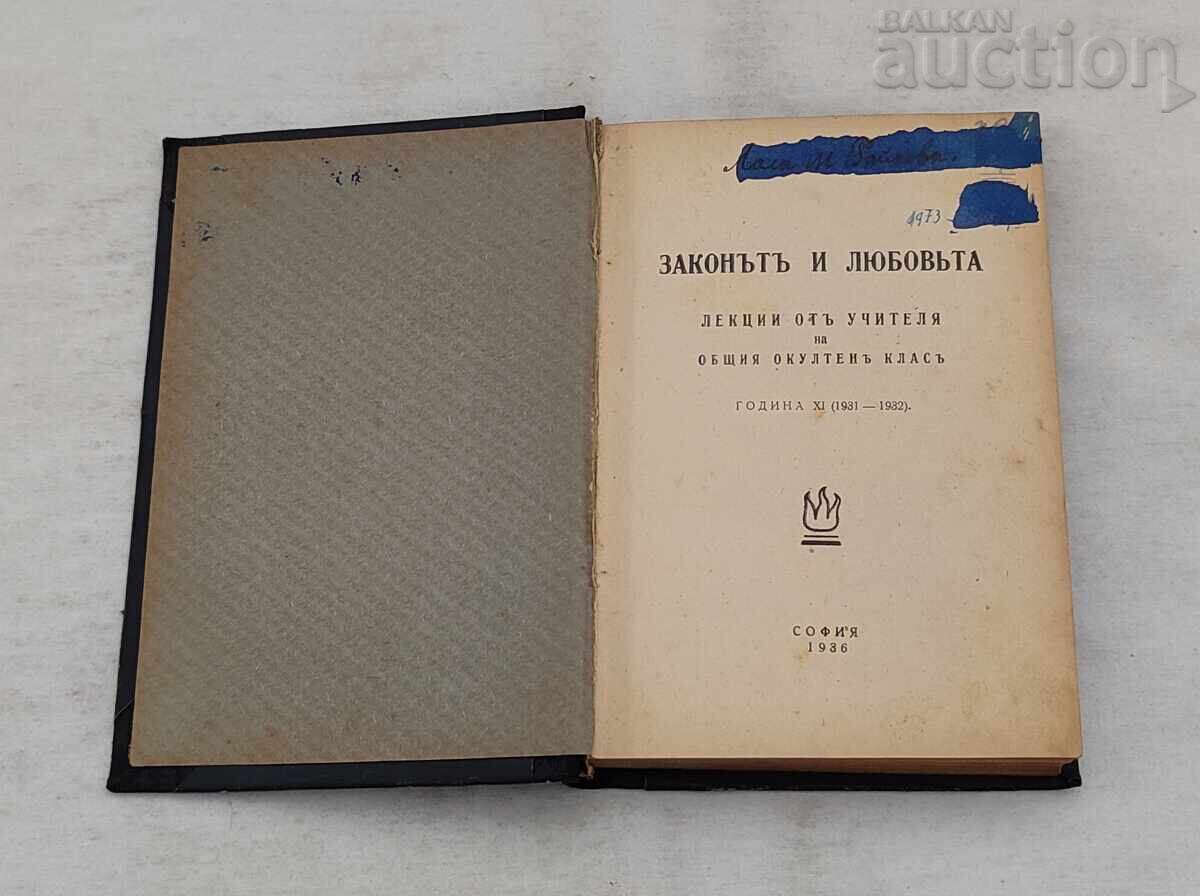 Ο ΝΟΜΟΣ ΚΑΙ Η ΑΓΑΠΗ Π. ΝΤΕΝΟΦ ΔΙΑΛΕΞΕΙΣ ΣΟΦΙΑ 1936 Ο ΝΟΜΟΣ ΚΑΙ Η ΑΓΑΠΗ Π. ΝΤΕΝΟΦ ΔΙΑΛΕΞΕΙΣ ΣΟΦΙΑ 1936