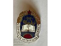 Rare Badge of Distinction for Community Center Activity, Screw-back