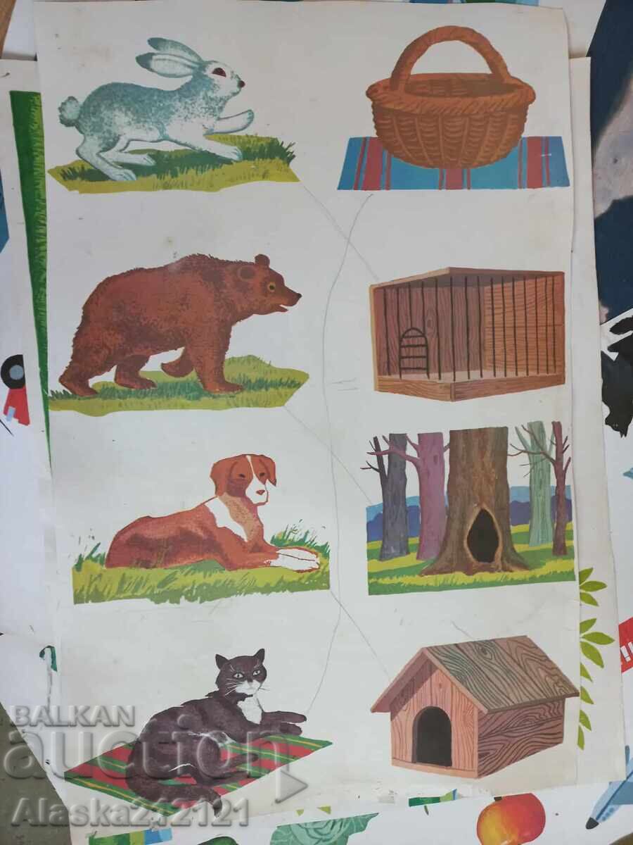 Δημοπρασία Αφίσες, λιθογραφίες - Μαθήματα για παιδιά Δημοπρασία Αφίσες, λιθογραφίες - Μαθήματα για παιδιά