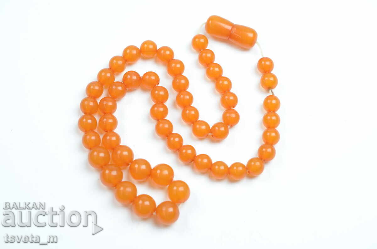 Κολιέ κεχριμπάρι 18,2 γρ με τιμή 25.00 BGN | € 12.78