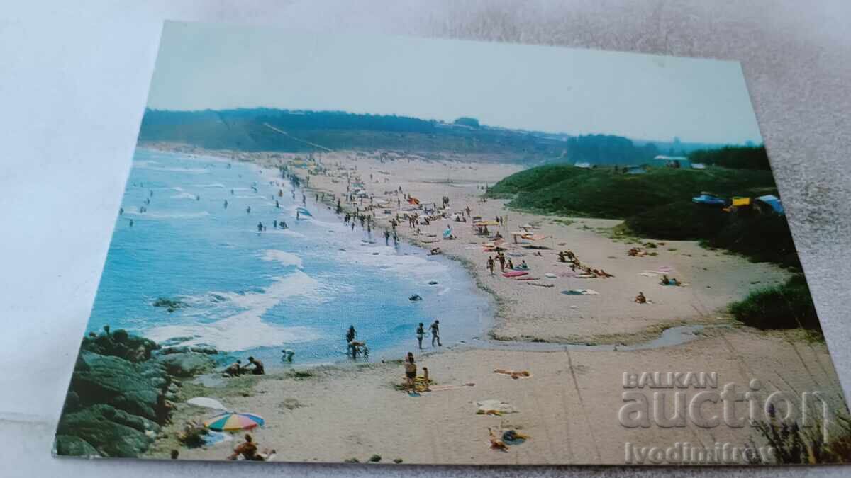 Καρτ ποστάλ Ahtopol Beach 1984