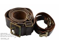 Military officer's belt with sword belt