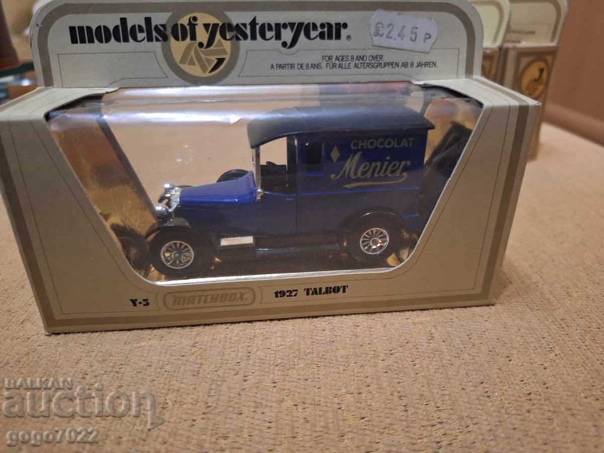 MATCHBOX MODELS YESTERYEAR TALBOT MATCHBOX MODELS YESTERYEAR TALBOT