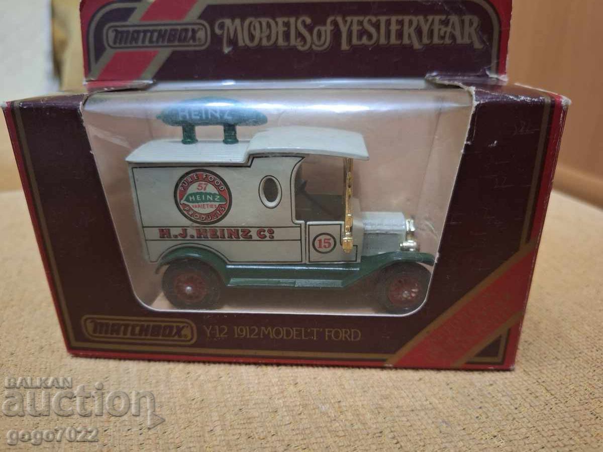 MATCHBOX MODELS YESTERYEAR FORD MODELL T MATCHBOX MODELS YESTERYEAR FORD MODELL T