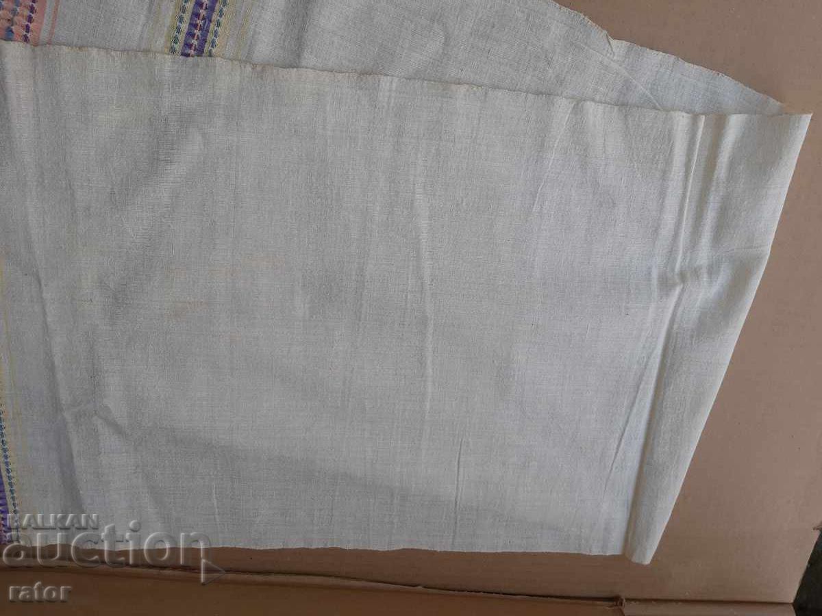 Auction  Authentic woven linen towel, ritual cloth