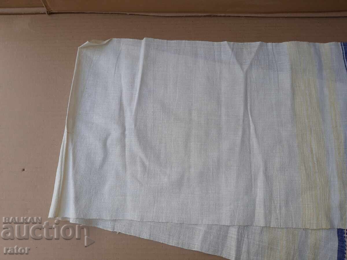 Licitație Prosop țesut autentic din pânză de cânepă, prosop ritualic Licitație Prosop țesut autentic din pânză de cânepă, prosop ritualic