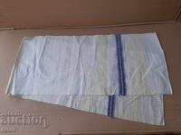 Prosop țesut autentic din pânză de cânepă, prosop ritualic