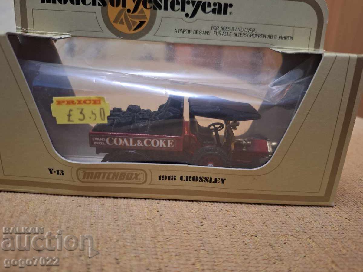 MATCHBOX MODELS YESTERYEAR CROSSLEY MATCHBOX MODELS YESTERYEAR CROSSLEY