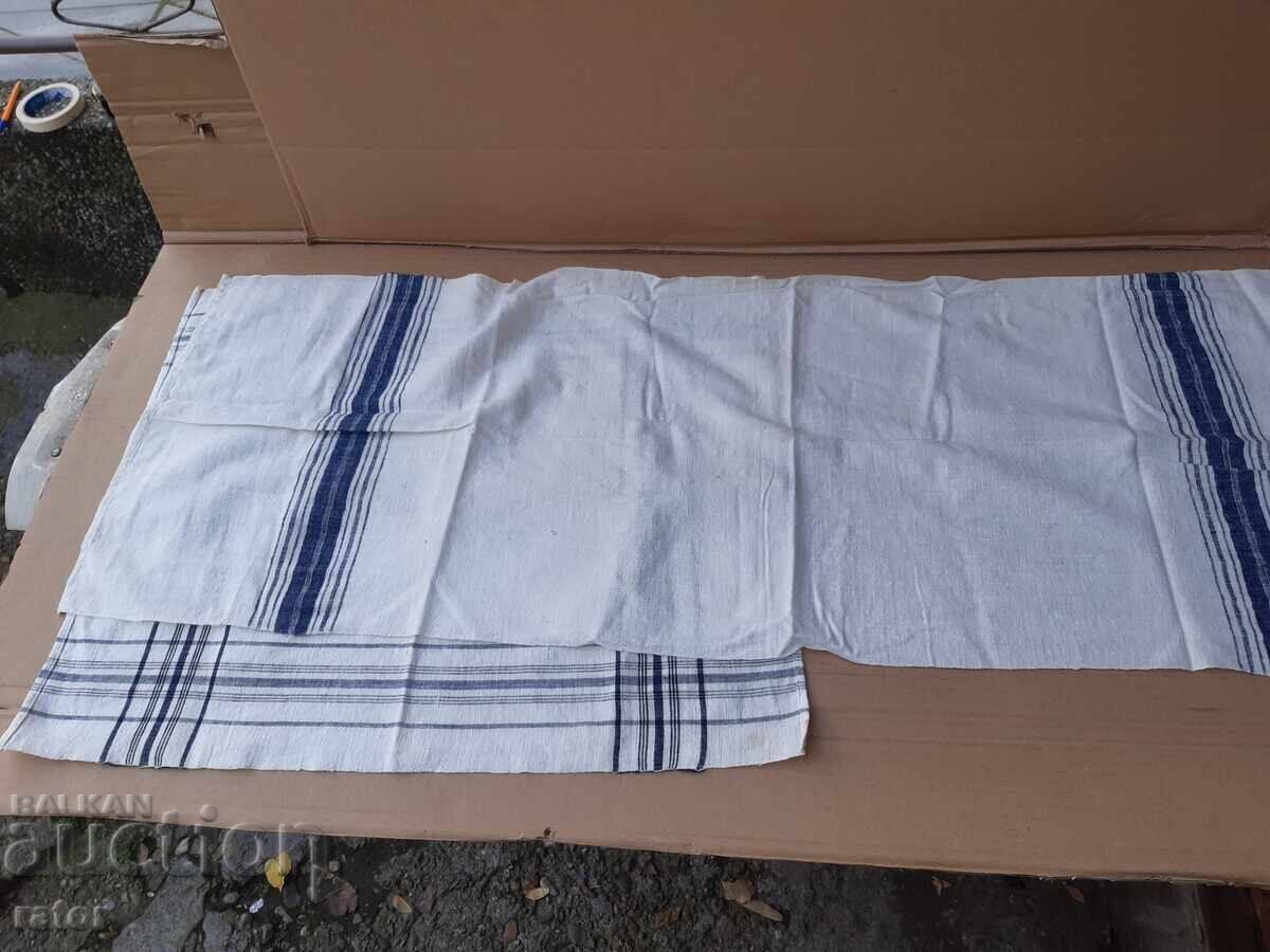 Автентични  тъкани кенарени месали  , обредни кърпи - 2 броя