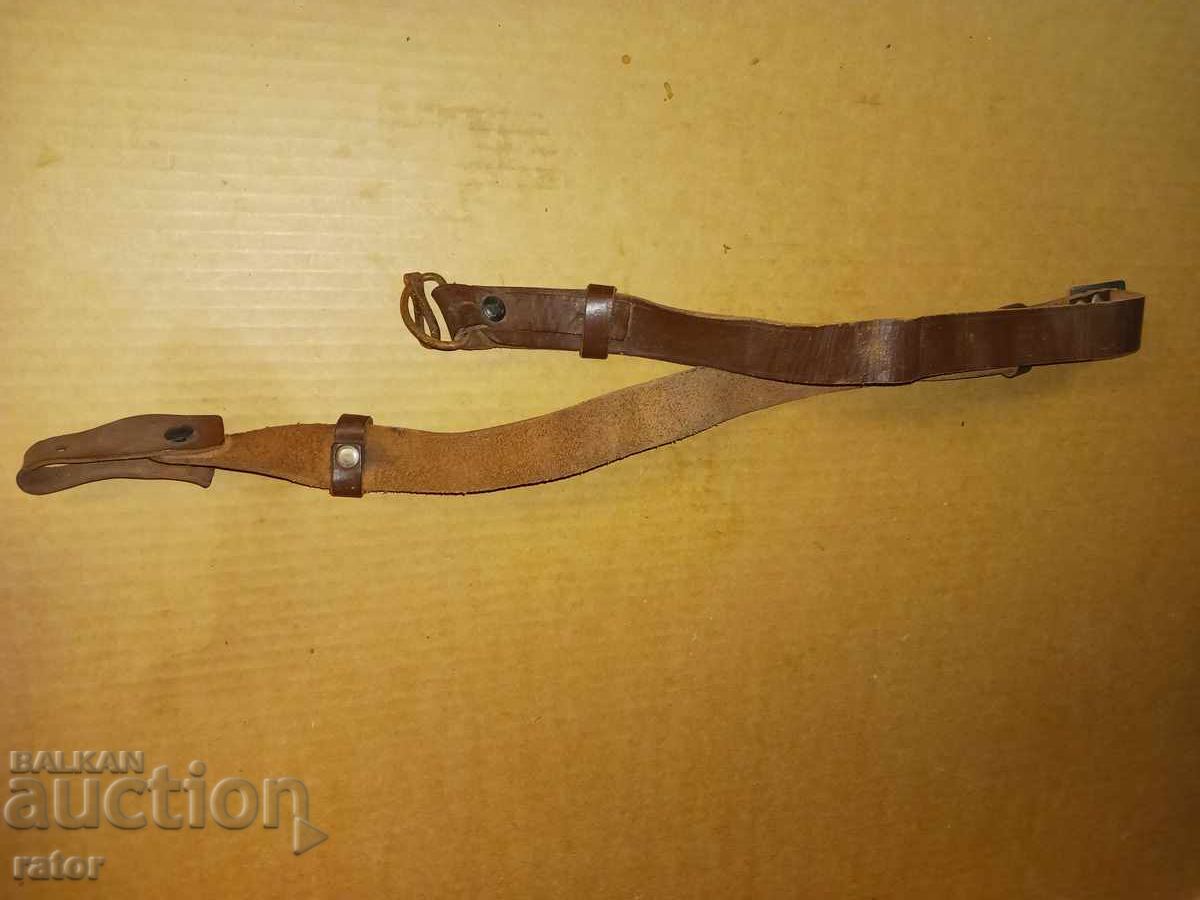 Curea din piele pentru automat Kalașnikov - AK 47 - 5 Curea din piele pentru automat Kalașnikov - AK 47 - 5