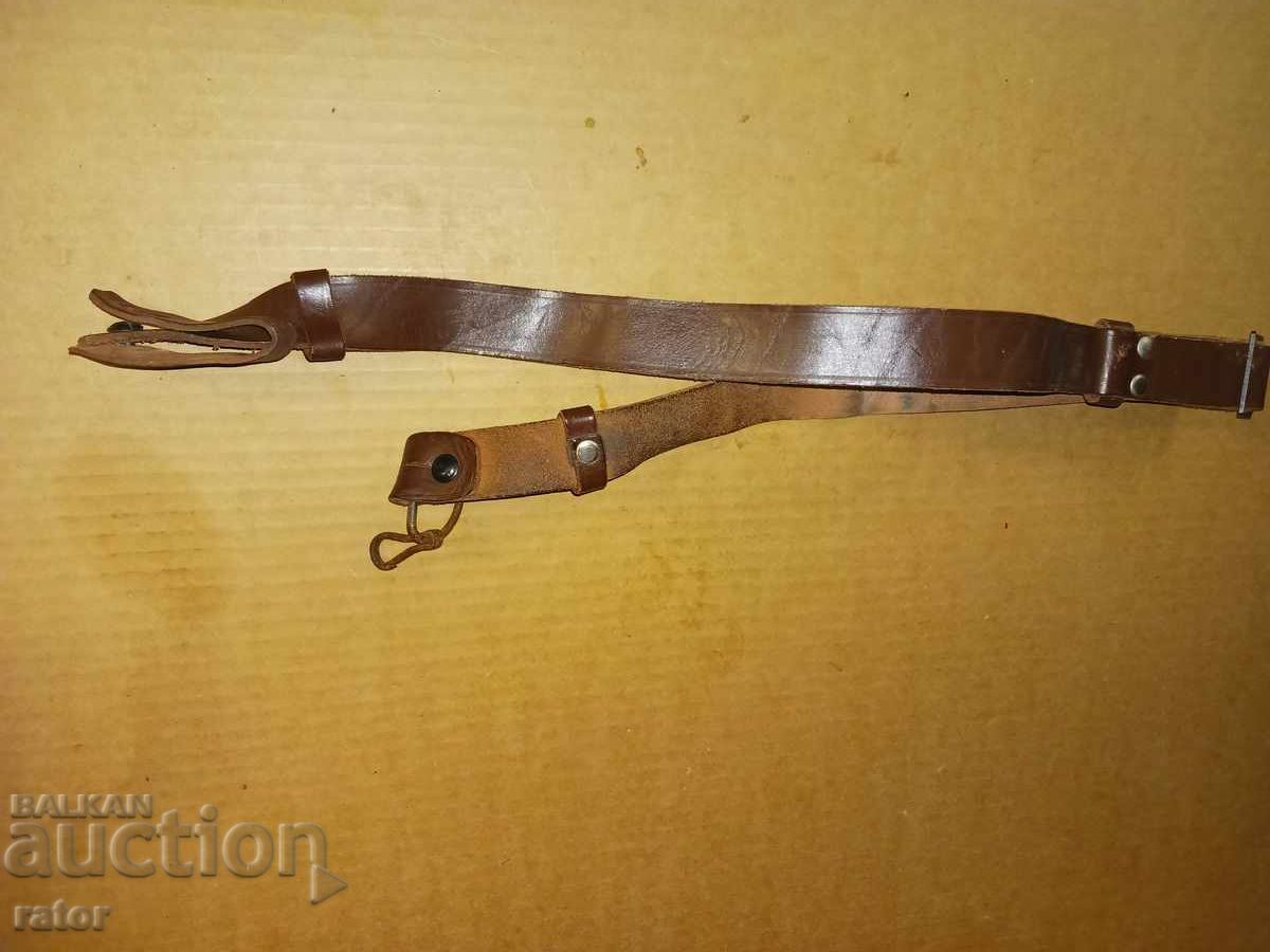 Curea din piele pentru automat Kalașnikov - AK 47 - 6 Curea din piele pentru automat Kalașnikov - AK 47 - 6