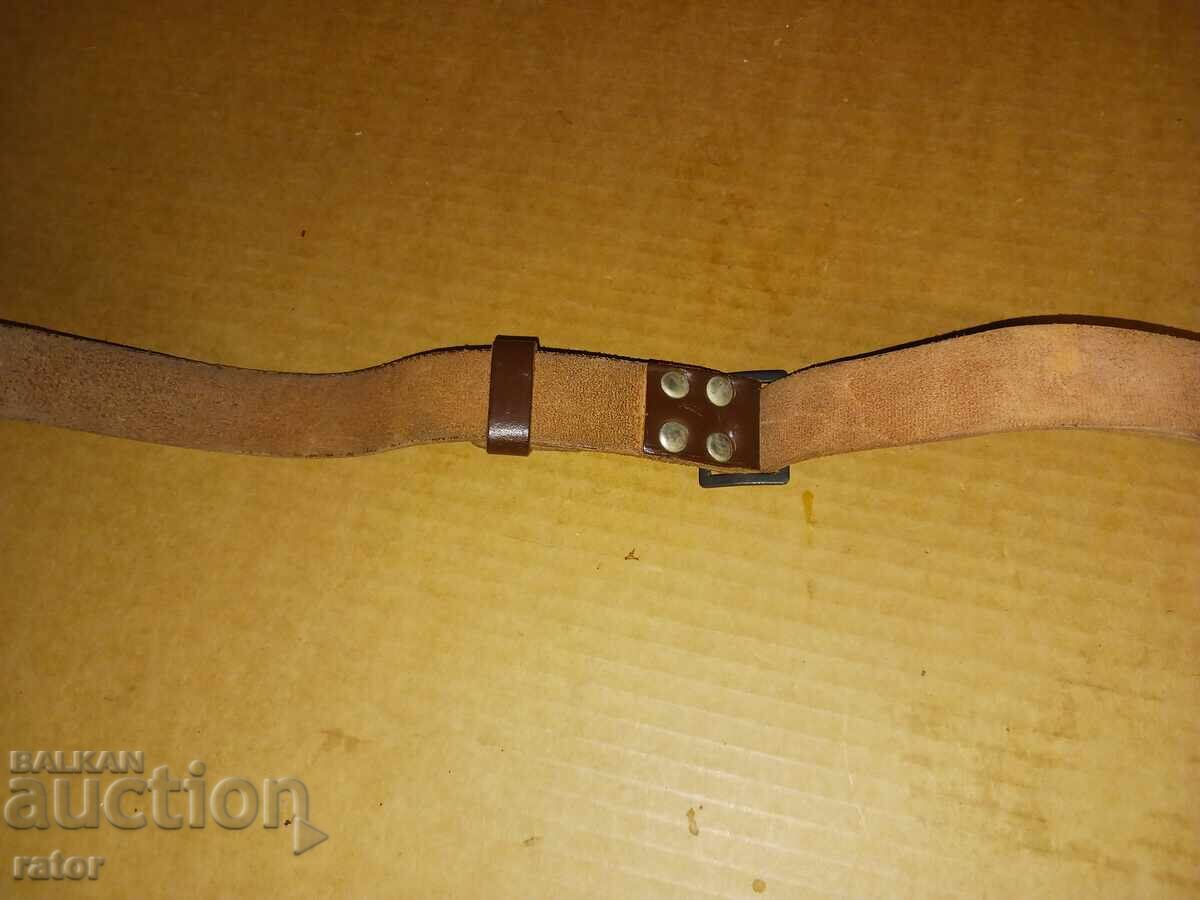 Curea din piele pentru automat Kalașnikov - AK 47 - 7 Curea din piele pentru automat Kalașnikov - AK 47 - 7