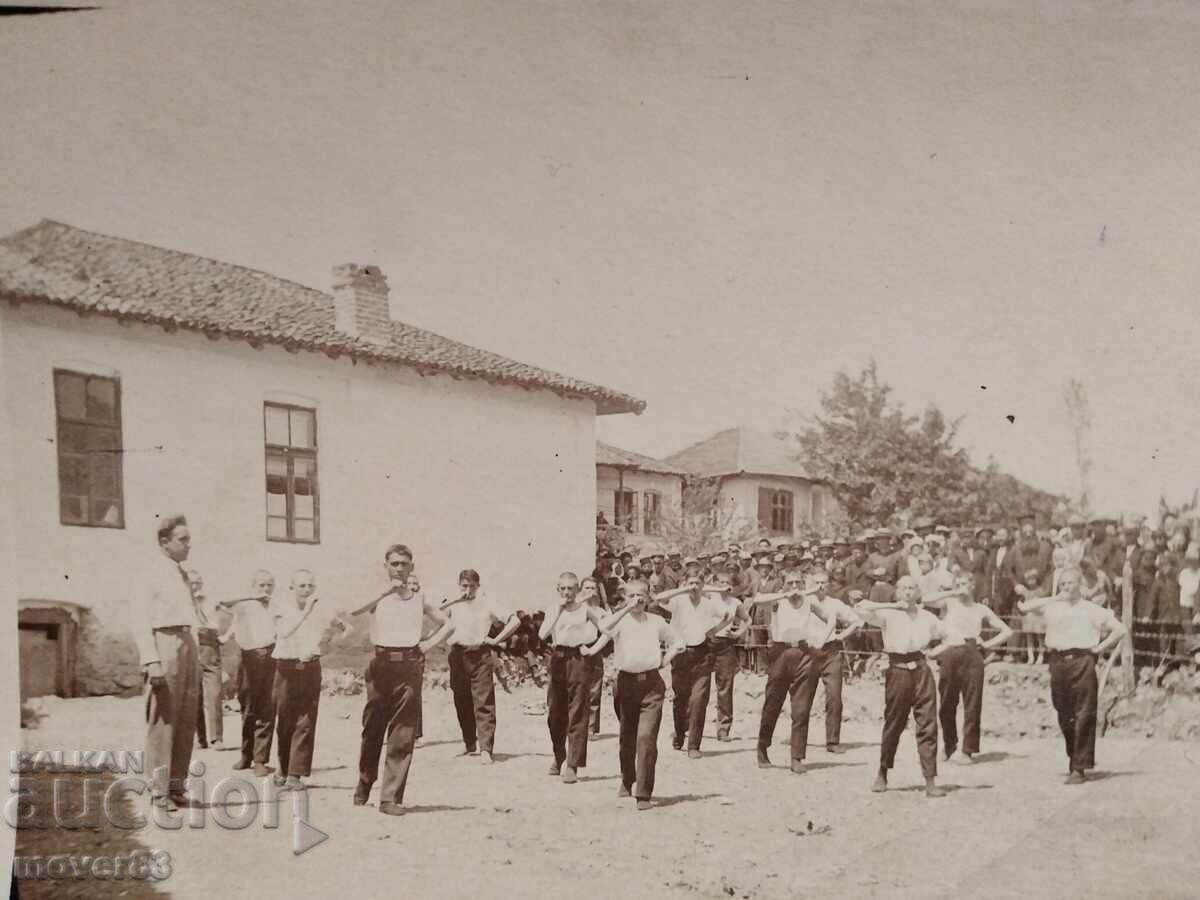 Auction Old photos. Bulgaria. School class. The 1930s Auction Old photos. Bulgaria. School class. The 1930s