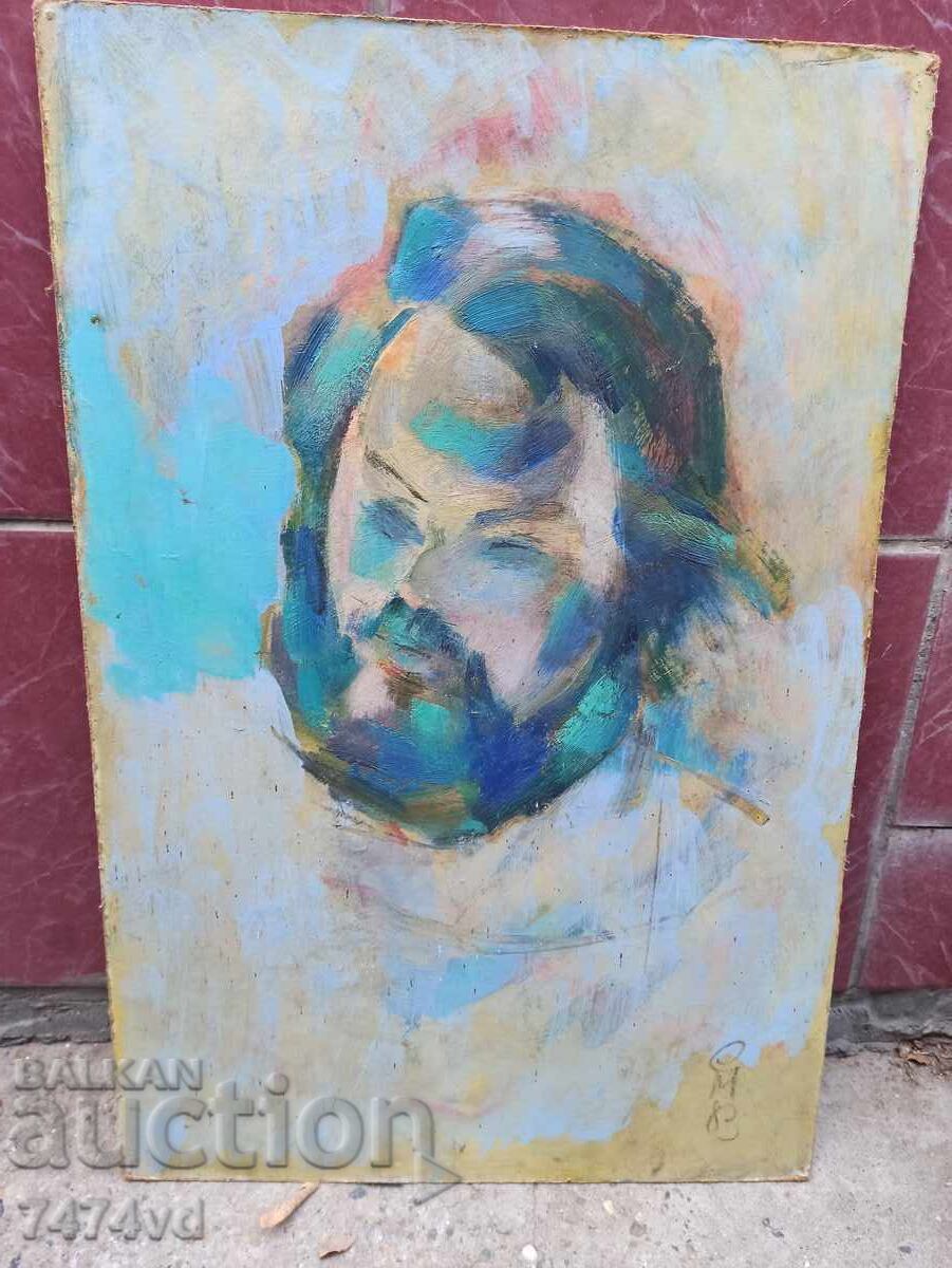 EVSTATI MARINOV SELF-PORTRAIT