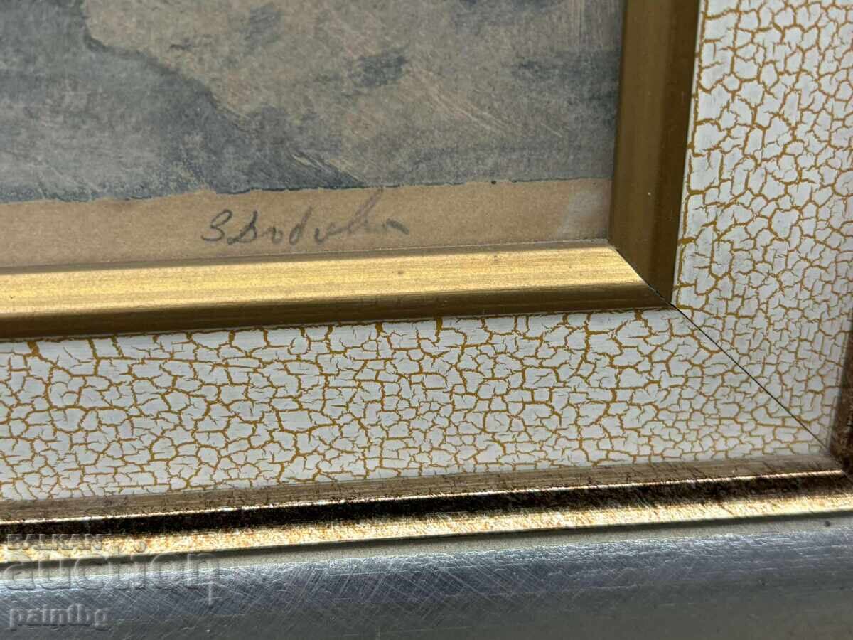 Livrarea O operă minunată de Zlatka Dăbova, pictură, semnată 1963