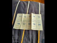 Cupoane vechi, bonuri de masă 1991