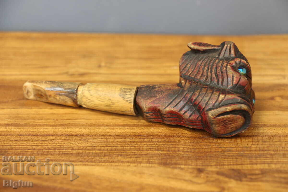 Δημοπρασία ΠΕΡΙΕΡΓΟ ΠΑΛΙΟ ΞΥΛΙΝΟ ΤΣΙΜΠΟΥΚΙ ΜΕ ΙΝΔΙΑΝΙΚΟ ΜΟΤΙΒΟ