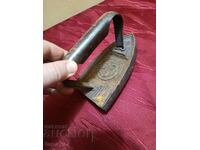 Vintage cast iron iron