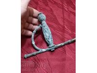 Δανέζικη λαβή σπαθιού, θήκη σπαθιού (Χάλκινο)