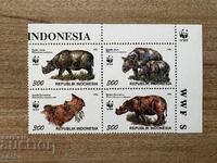 Indonezia - Rinocer Sumatran și Javanez (1996) MNH