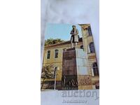 Carte poștală Gabrovo Monumentul lui Vasil Aprilov 1982