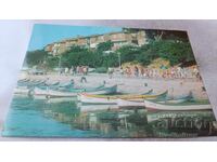Carte poștală Cheiul Pescarilor Sozopol 1979