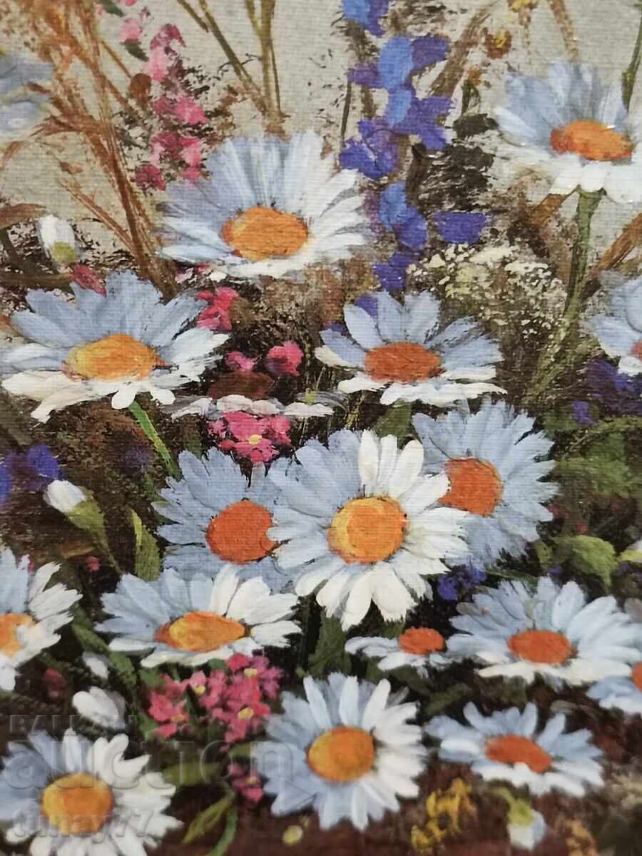 Old Vintage Painting Don Vaughan (1916) unique in real life - 13