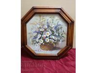 Old Vintage Painting Don Vaughan (1916) unique in real life