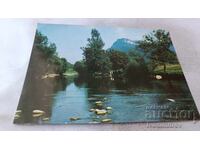 Cartolină poștală Teteven Râul Vit 1985