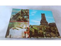 Ταχυδρομική κάρτα Εθνικό Πάρκο-Μουσείο Σίπκα-Μπούζλουτζα 1987