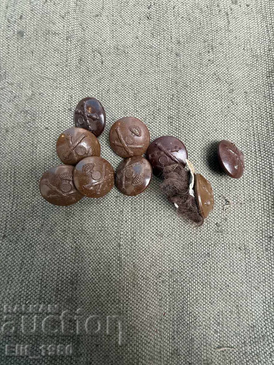 Lot de nasturi militari țariști