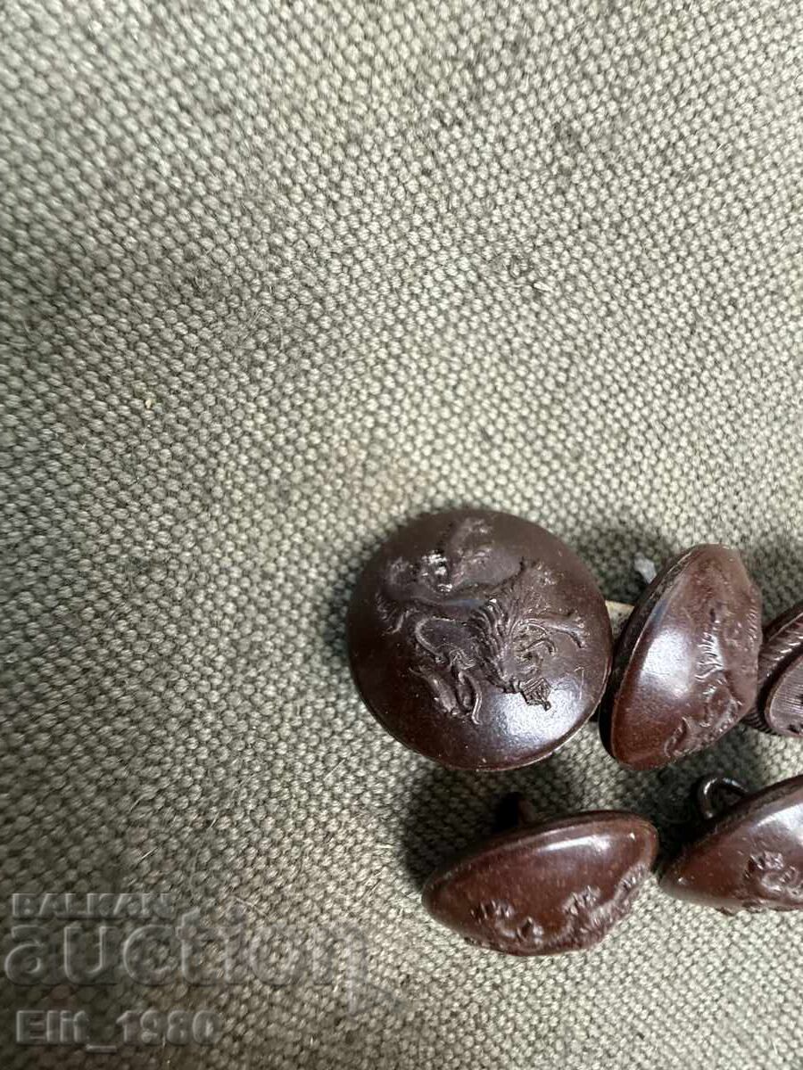 Lot of Tsar's military buttons with price 30.00 BGN | € 15.34 Lot of Tsar's military buttons with price 30.00 BGN | € 15.34