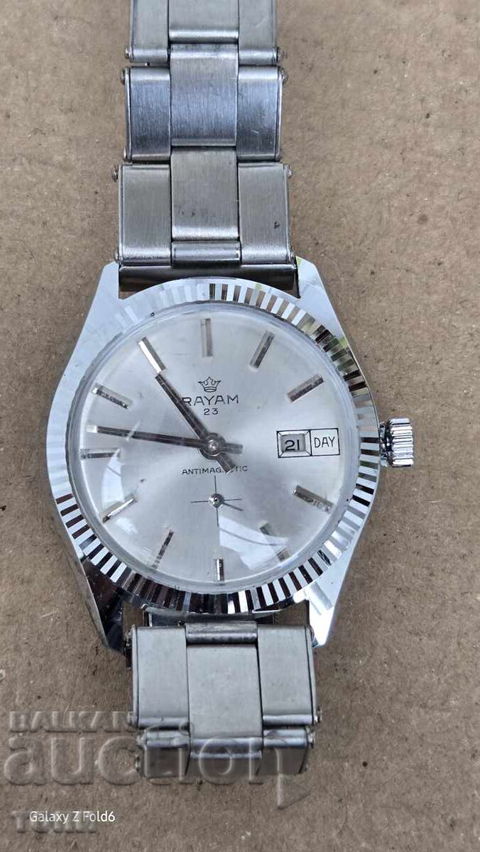 RAYAM SWISS MADE ΣΠΑΝΙΟ ΚΑΙΝΟΥΡΙΟ ΡΟΛΟΙ ΧΩΡΙΣ ΕΓΓΥΗΣΗ BZC!!!! με τιμή 23.00 BGN | € 11.76