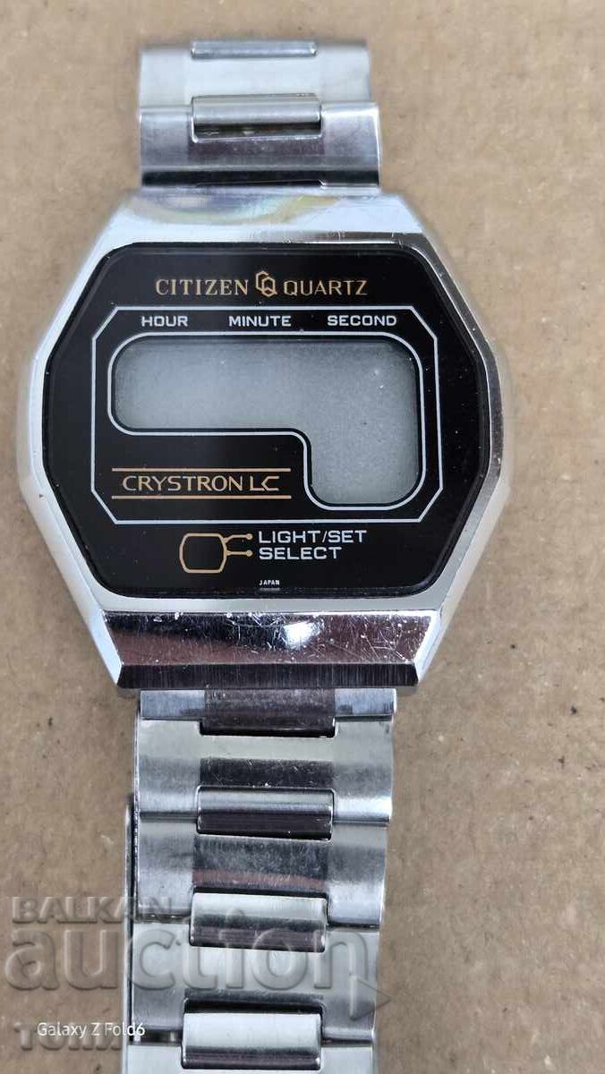 CITIZEN QUARTZ JAPAN РЯДЪК НЕ ЗНАМ ДАЛИ РАБОТИ БЗЦ  !!! с цена 22.00 лв. | € 11.25