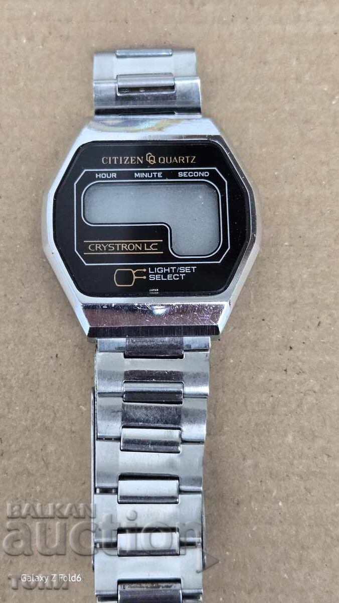 CITIZEN QUARTZ JAPAN РЯДЪК НЕ ЗНАМ ДАЛИ РАБОТИ БЗЦ  !!!