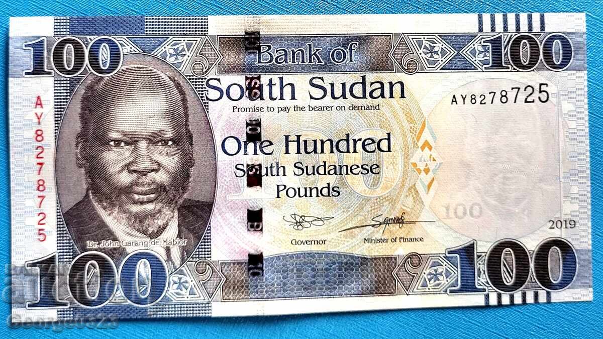 South Sudan 2019 100 Pounds UNC New South Sudan 2019 100 Pounds UNC New