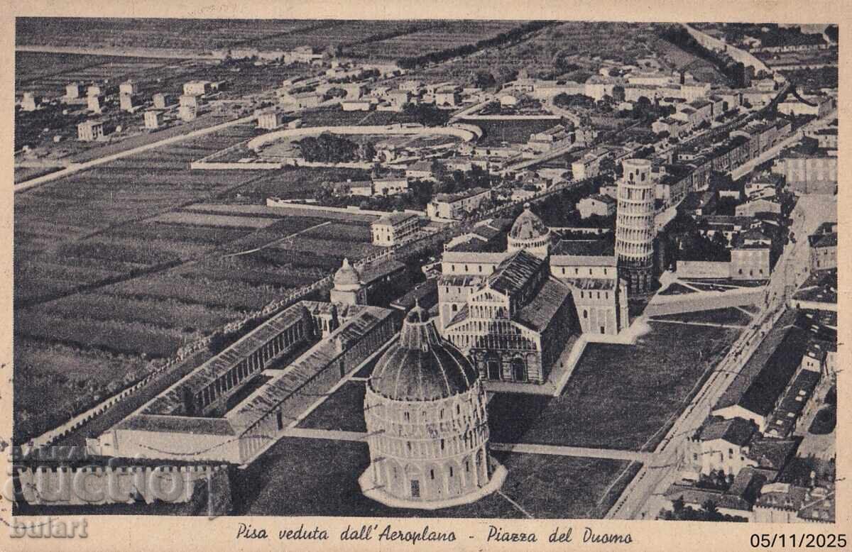 Пощенска картичка Пиза Пътувала ПК Пощенска картичка Пиза Пътувала ПК