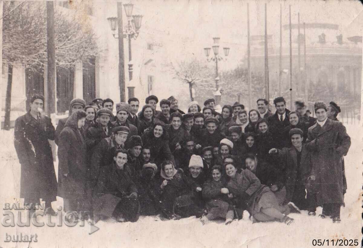 Postcard In Front of the National Assembly, Used Postcard In Front of the National Assembly, Used