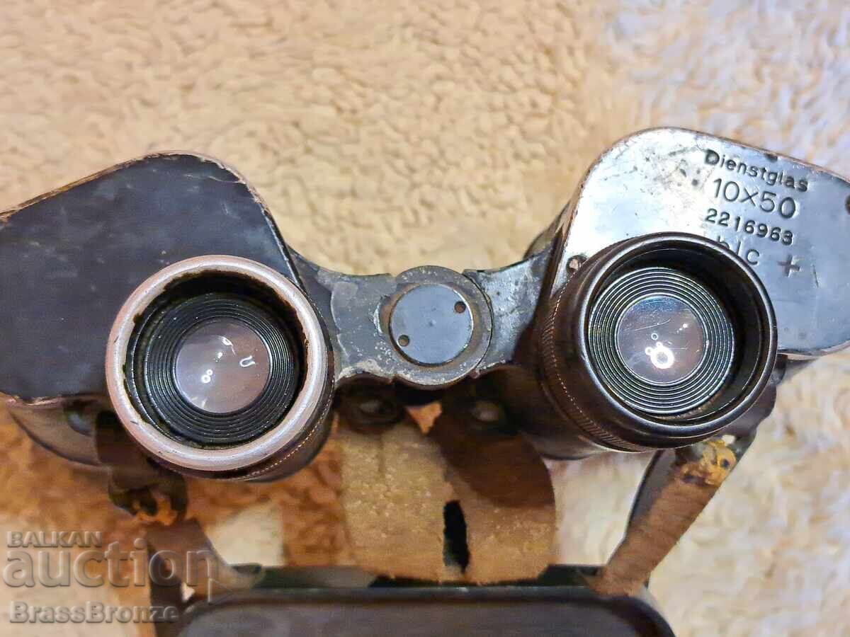 Livrarea Binoclu Dienstglas 10x50 blc+ Binoclu Al Doilea Război Mondial Germania