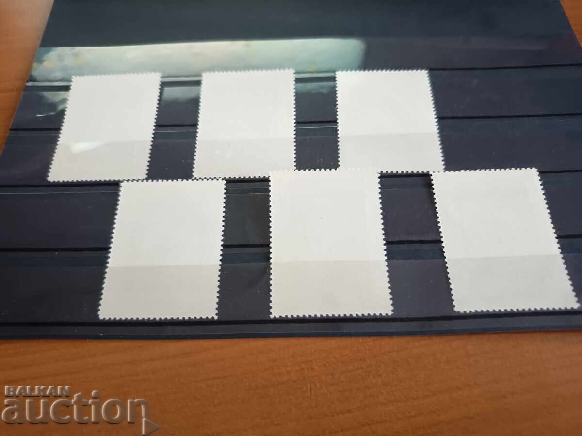 Доставка на България "НХГ - скулптура" от 1970 г №2125/30 Доставка на България "НХГ - скулптура" от 1970 г №2125/30