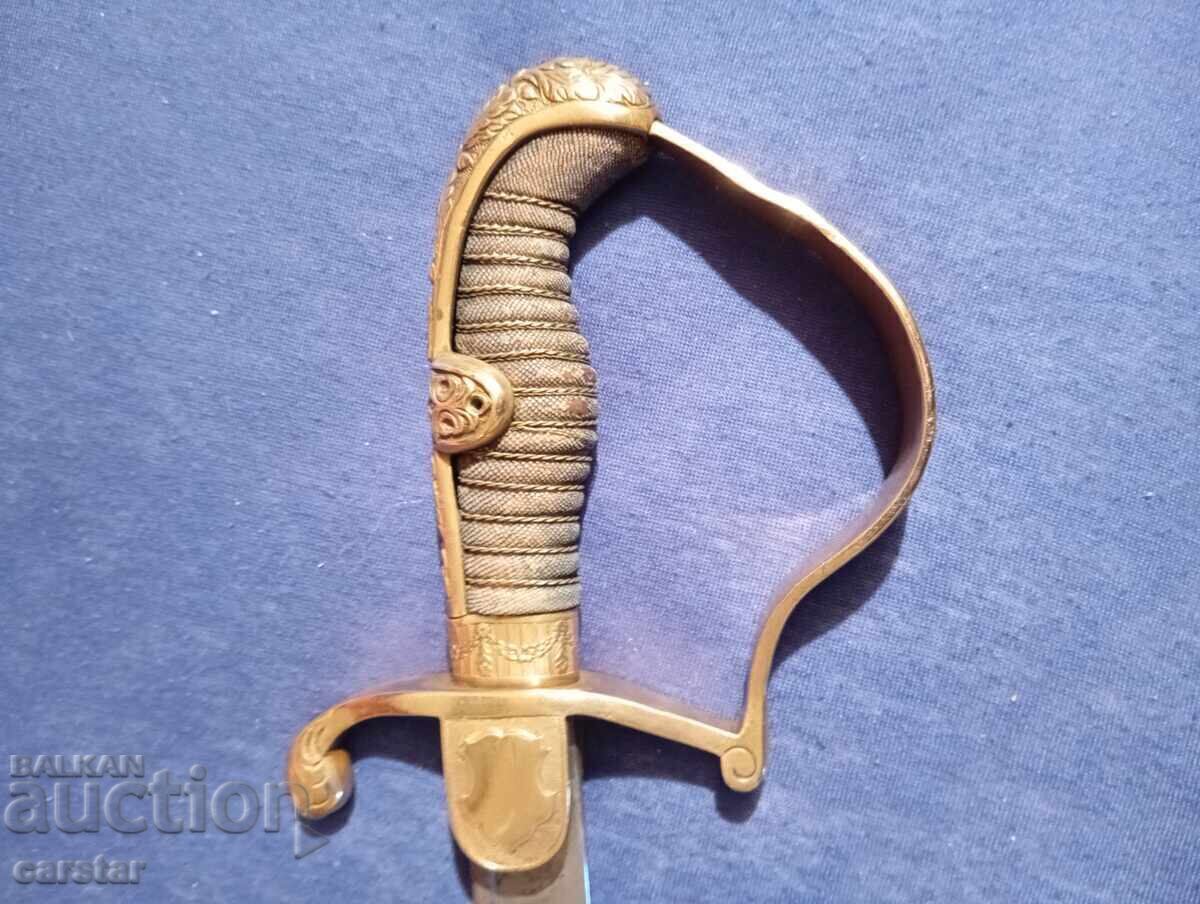 Auction  Sabre Ferdinand I - 1912