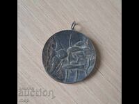 Akvaristică medalie socială rară