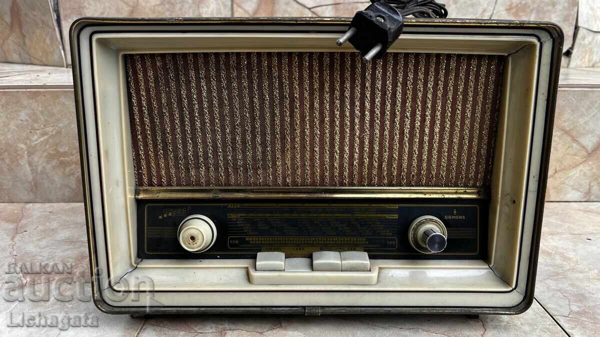 Siemens Tube Radio Siemens Tube Radio