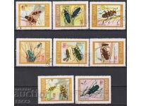 Stamped Stamps Fauna Insects Beetles 1977 from Vietnam
