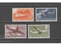 Liechtenstein 1945 - Avioane, serie completă, curat