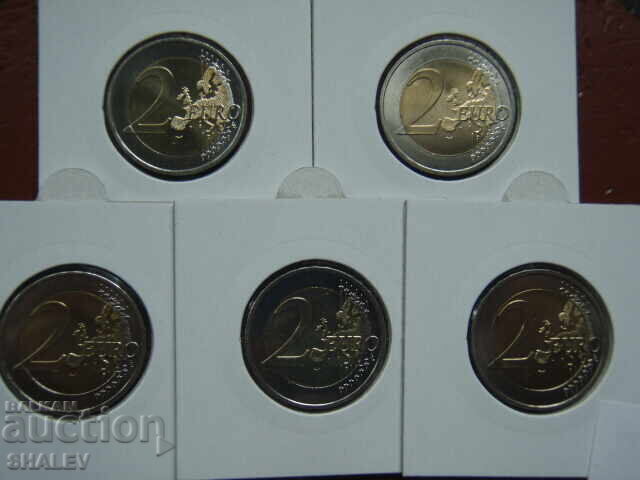 2 euro 2007 Germania "Mecklenburg" A,D,F,G,J /Germaniya 2 evro - 5