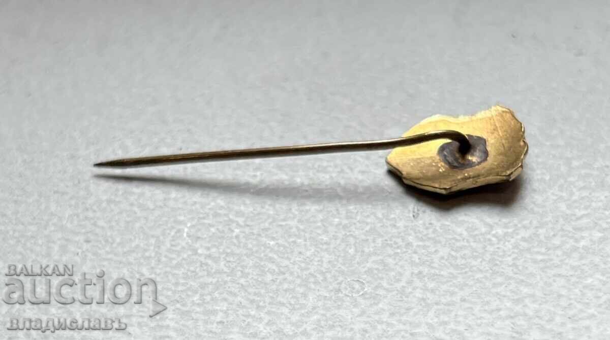 Аукцион рядка патриотична значка Царска България Аукцион рядка патриотична значка Царска България