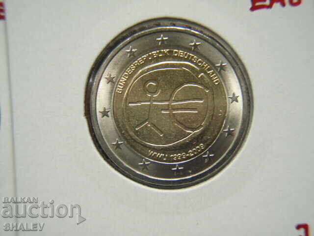 Livrarea 2 Euro 2009 Germania "10 ani" A,D,F,G,J /Germaniya/ - 2 euro