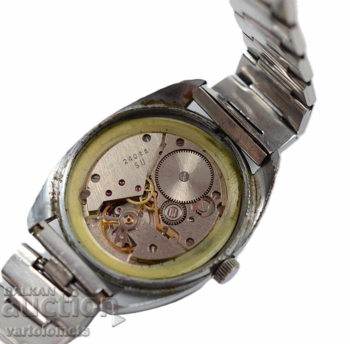 Мъжки часовник ВОСТО WOSTOK СССР - не работи с цена 9.00 лв. | € 4.60 Мъжки часовник ВОСТО WOSTOK СССР - не работи с цена 9.00 лв. | € 4.60